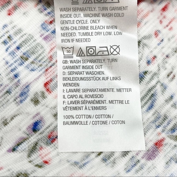 C WONDER Women’s NANTUCKET Floral Print Top - Picture 7 of 7